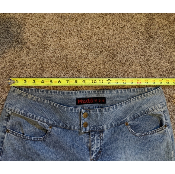 Mudd Low Rise Wide Leg Jeans Size 17 - Picture 5 of 7